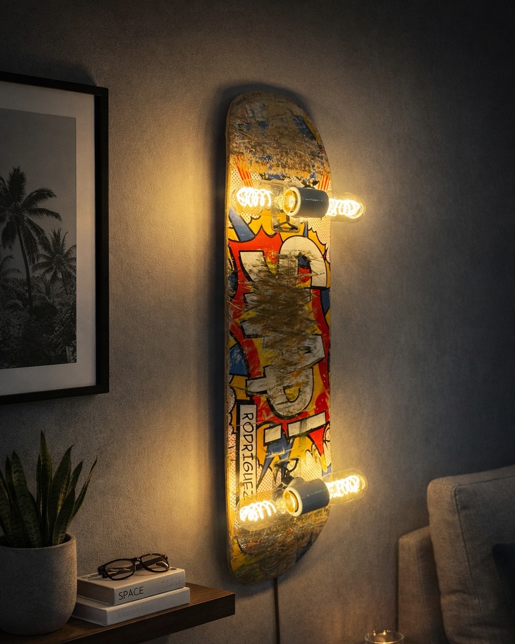 One old scratched deck I didn’t care about