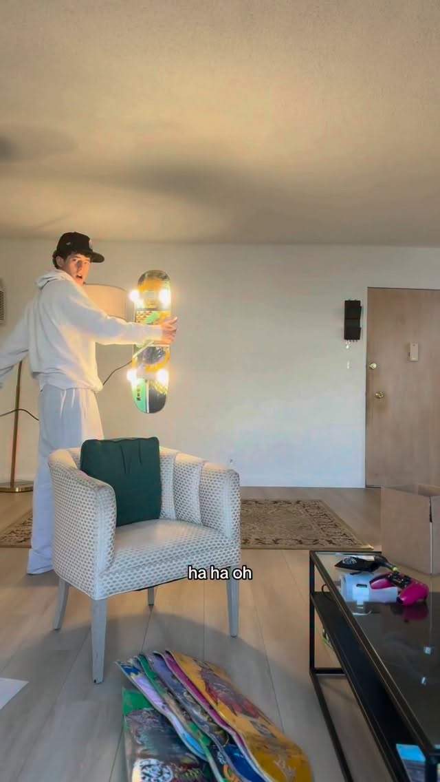 Convert Your deck into a lamp